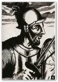 Diego deAlmagro. Uno de los compañeros más fieles de Pizarro durante la conquista de Perú. 