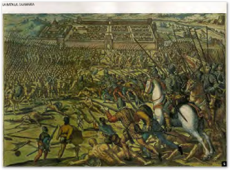 Batalla de Cajamarca. Los hechos sucedieron en el interior de la ciudad.